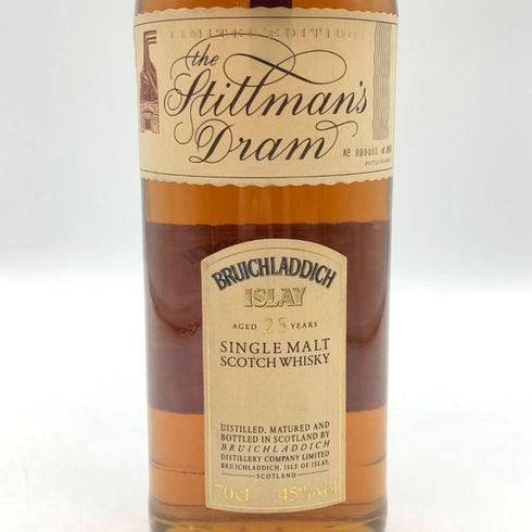 ブルイックラディ 25年 スティルマンズドラム 700ml 45% Bruichladdich スコッチウイスキー【K0】