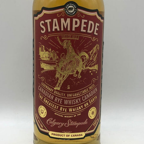 オー クレア蒸留所 スタンピード カナディアン ライ ウイスキー 700ml 40% Eau Claire Stampede Canadian Rye Whisky ウイスキー【T1】