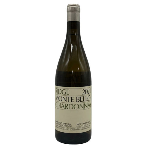 リッジ モンテ ベロ シャルドネ 2021 750ml 13.9% RIDGE カリフォルニアワイン【O2】