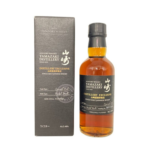 東京都限定◆サントリー 山崎 蒸留所限定 スパニッシュオーク ピーテッドモルト 180ml 48% SUNTORY YAMAZAKI 【A4】