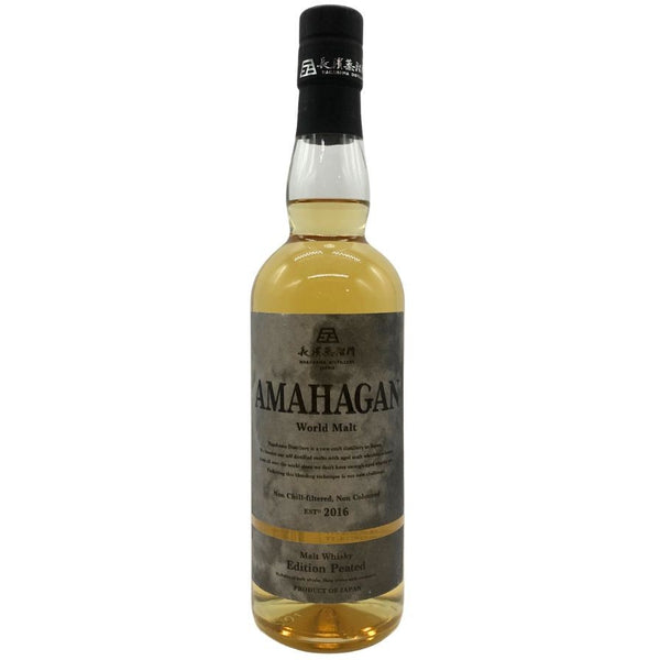 東京都限定◆長濱蒸溜所 アマハガン 2016 ワールドモルト エディション ピーテッド 700ml 47% AMAHAGAN World Malt Edition Peated 【V1】