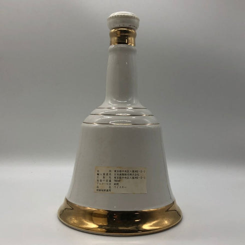ベルズ チャールズ皇太子 ダイアナ妃 結婚記念陶器ボトル 760ml 43% BELL'S スコッチウイスキー1376g【N2】