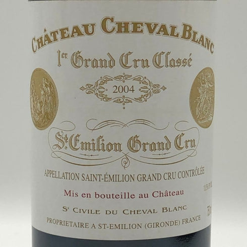 シャトー シュヴァル ブラン 2004 750ml 13.5% CHATEAU CHEVAL BLANC ボルドーワイン【J4】