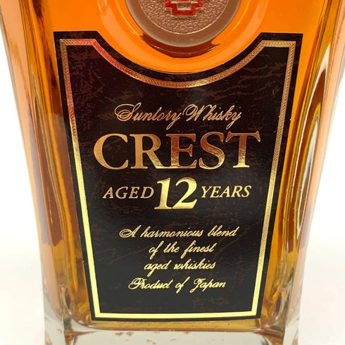 東京都限定◆サントリー クレスト 12年 響マーク 700ml 43% SUNTORY CREST 【A4】