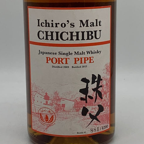 東京都限定◆イチローズ モルト 秩父 PORT PIPE ポートパイプ 700ml 54.5% Ichiro Malt 【Q0】