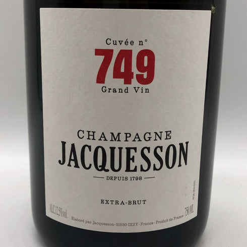 ジャクソン キュヴェ 749 エクストラブリュット 13% 750ml JACQUESSON CUVEE シャンパン【N1】