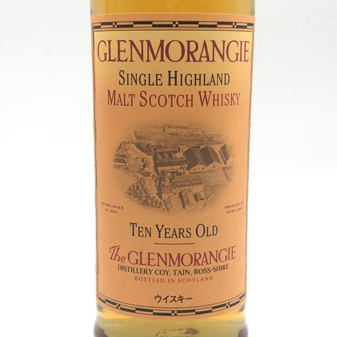 グレンモーレンジ 10年 ハイランドモルト 750ml 43% GLENMORANGIE スコッチウイスキー【K4】