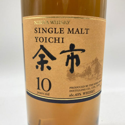 東京都限定◆ニッカ 余市 10年 シングルモルト 新ラベル 700ml 45% NIKKA 【SKU】