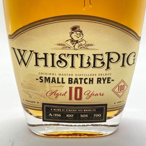 ホイッスルピッグ 10年 スモール バッチ ライ 700ml WHISTLEPIG 【P4】