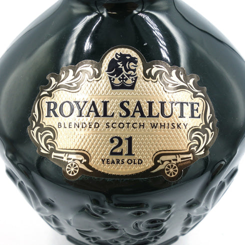 シーバスブラザーズ ロイヤル サルート 21年 緑陶器 700ml 40% Chivas Brothers Royal Salute スコッチウイスキー1346g【A4】
