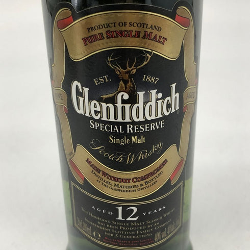 グレンフィディック 12年 シングルモルト スペシャル リザーブ 200ml 40% Glenfiddich SINGLE MALT SPECIAL RESERVE スコッチウイスキー【P2】