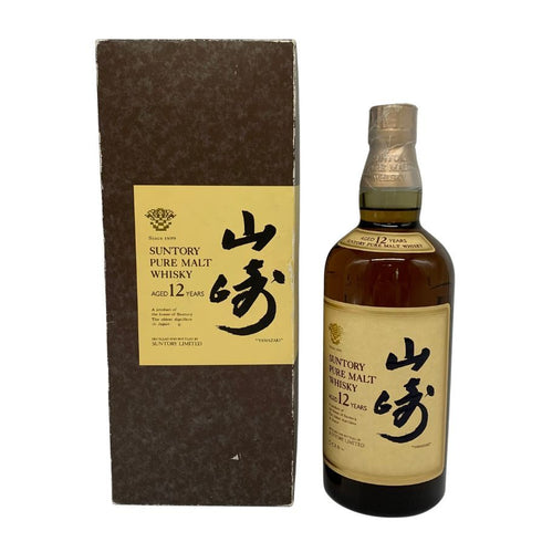 東京都限定◆サントリー 山崎 12年 ピュアモルト 響マーク 750ml 43% SUNTORY PURE MALT YAMAZAKI 【Q2】