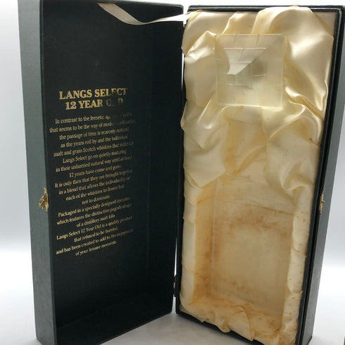 ラングスセレクト 12年 デキャンタ ウイスキー特級 1000ml 43% LANG´S SELECT スコッチウイスキー【A0】