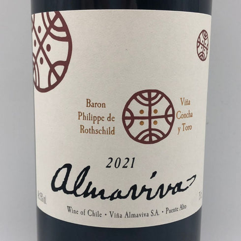 アルマヴィーヴァ コンチャ イ トロ バロン フィリップ ド ロスチャイルド 2021 750ml 15% ALMAVIVA CONCHA Y TORO&BARON PHILIPPE DE ROTHSCHILD カリフォルニアワイン【F0】