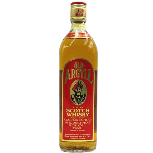 オールド アーガイル レッドラベル 特級 750ml 43% OLD ARGYLL スコッチウイスキー【G1】