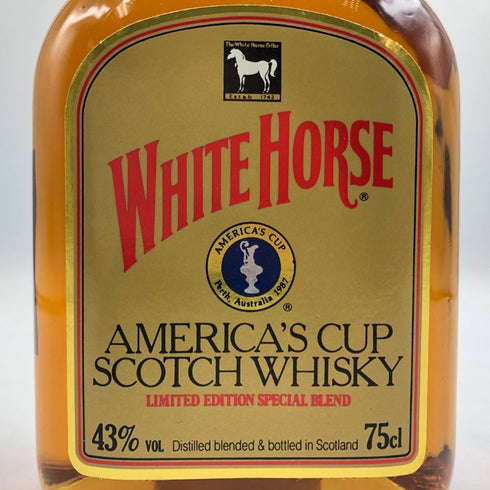 ホワイトホース 12年 アメリカズカップ 750ml 43% WHITE HORSE スコッチウイスキー【D1】