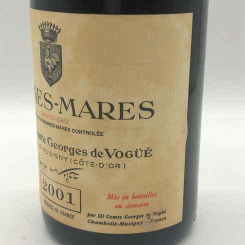 コント ジョルジュ ド ヴォギュエ ミュジニー 2001 グランクリュ 750ml 13% MUSIGNY Comte Geroges de Vogue ブルゴーニュワイン【U4】