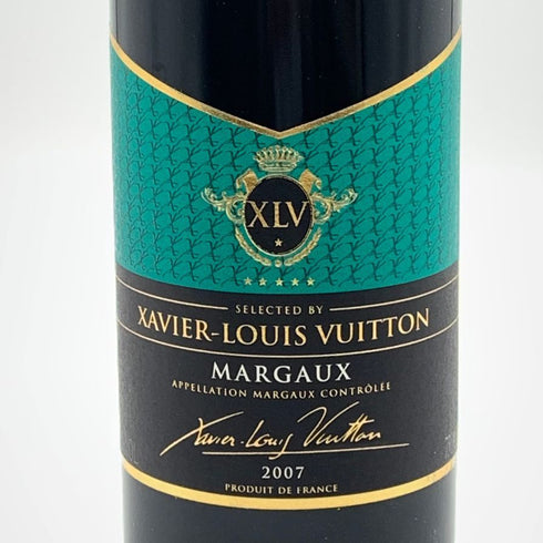 ザビエ ルイ ヴィトン マルゴー 2007 750ml 12.5% XAVIER LOUIS VUITTON MARGAUX 【I2】