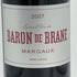 ル バロン ド ブラーヌ 2007 750ml 13.5% BARON DE BRANE ボルドーワイン【R4】