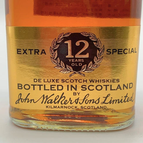 ジョニーウォーカー ブラックラベル 12年 エクストラ スペシャル 黒金キャップ 750ml 43% Johnnie Walker BLACK LABEL EXTRA SPECIAL 【P2】