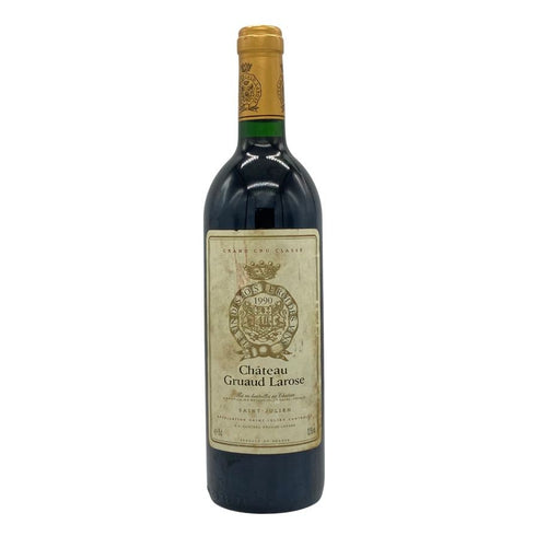 シャトー グリュオ ラローズ サンジュリアン 1990 750ml 12.5% CHATEAU GRUAUD LAROSE ボルドーワイン【K2】
