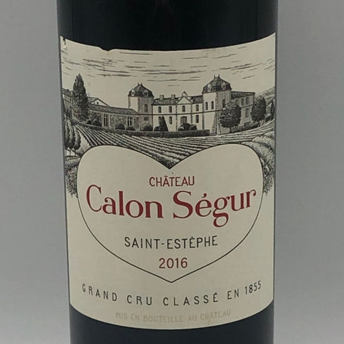 シャトーカロンセギュール 2016 750ml 14% Chateau Calon Segur ボルドーワイン【A1】