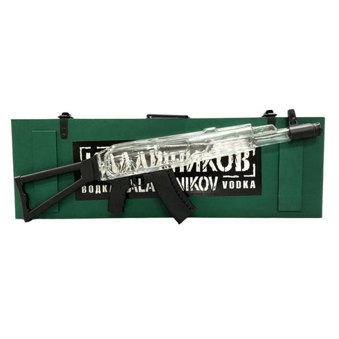 空き瓶 カラシニコフ ウォッカ 700ml 40% Kalashnikov Vodka【AFI0】