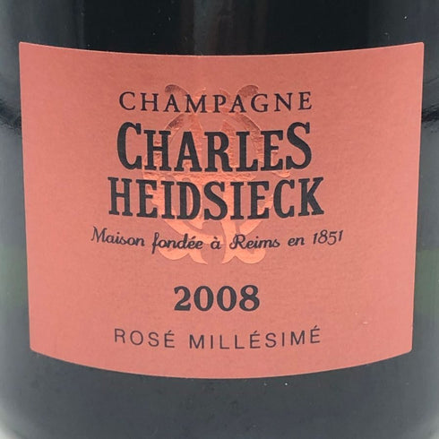 シャルル エドシック ロゼ ヴィンテージ 2008 750ml 12% CHAELES HEIDSIECK ROZE シャンパン【K0】