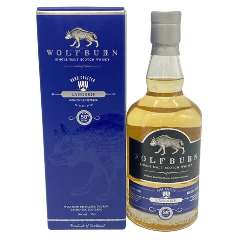 ウルフバーン ラングスキップ 700ml 58% WOLFBURN LANGSKIP スコッチウイスキー【L1】