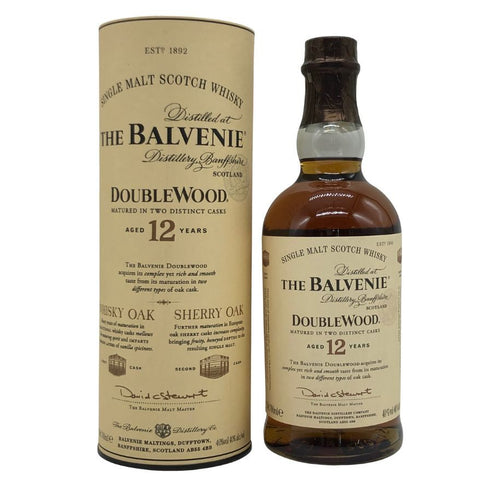 バルヴェニー12年 ダブルウッド 700ml 40% The Balvenie Double Wood スコッチウイスキー【S0】