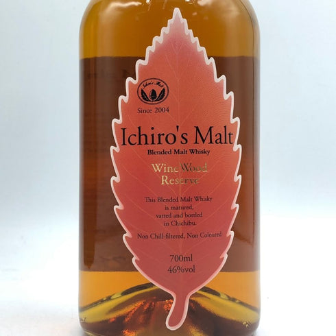 東京都限定◆ベンチャーウイスキー イチローズモルト ワインウッドリザーブ 700ml 46% Ichiro's Malt Wine Wood Reserve 【G4】