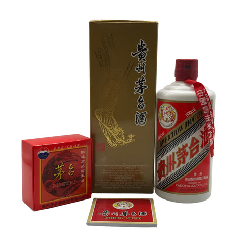 貴州茅台酒 マオタイ酒 天女ラベル 2024 500ml 53% MOUTAI KWEICHOW 中国酒952g【N1】