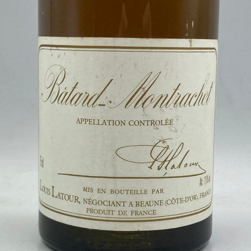 ルイ ラトゥール バタール モンラッシェ 1990 750ml 13.7% Louis Latour Batard Montrachet 白ワイン【V4】