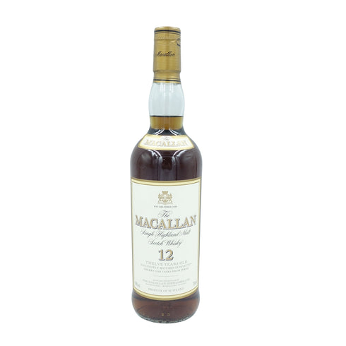 ザ マッカラン 12年 旧ボトル シェリーオークカスク 750ml 【C2】