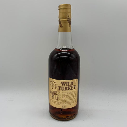 ワイルドターキー 12年 リミテッド エディション ゴールドラベル 750ml 50.5% WILD TURKEY LIMITED EDITION 【K1】
