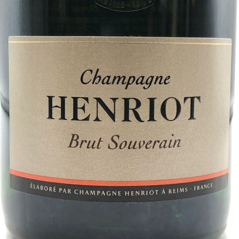 アンリオ ブリュット スーヴェラン 750ml HENRIOT Brut Souverain シャンパン【B4】
