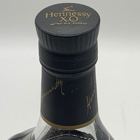 ヘネシー XO 黒キャップ 1000ml 40% Hennessy ブランデー【D1】