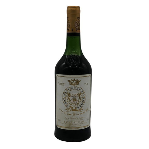 シャトー グリュオー ラ ローズ 1978 750ml 12.5% CHATEAU GRUAUD LAROSE ボルドーワイン【D2】