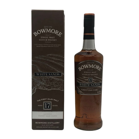 ボウモア 17年 ホワイトサンズ ファイネスト オーク カスク シングルモルト 700ml 43% BOWMORE WHITE SANDS スコッチウイスキー【E3】