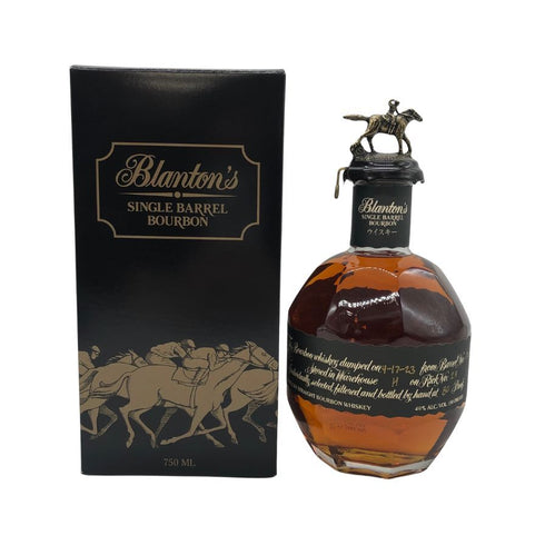 ブラントン シングルバレル ブラックラベル 2023 750ml 40% Blanton's SINGLE BARREL BLACK LABEL バーボン【P4】