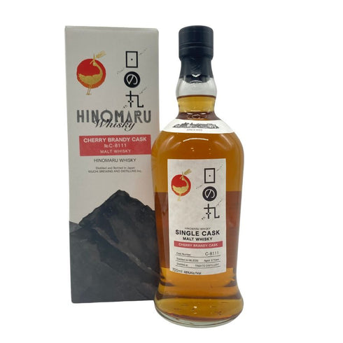 東京都限定◆木内酒造 日の丸 ウイスキー チェリーブランデーカスク C-8111 モルトウイスキー 700ml 48% HINOMARU WHISKY 【T4】