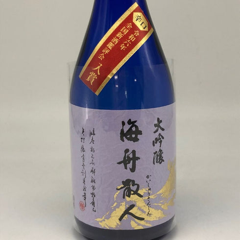 馬場本店酒造 大吟醸 海舟散人 720ml 15.5% 2024年10月 日本酒 - 大吟醸酒【L】