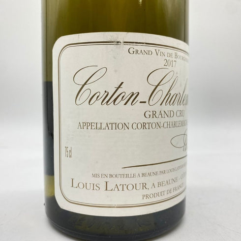 ルイ ラトゥール コルトン シャルルマーニュ グラン クリュ 2017 750ml 14% Louis Latour Corton Charlemagne Grand Cru 【B】