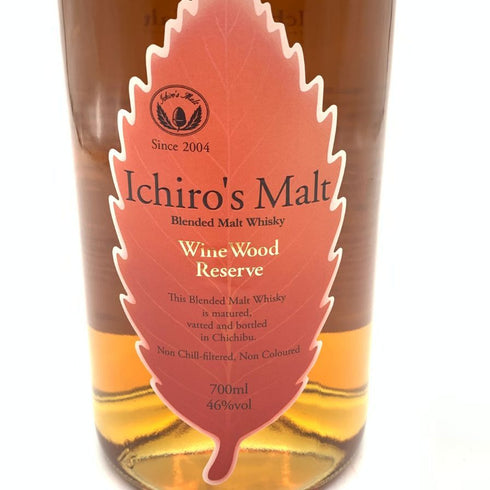 東京都限定◆イチローズモルト ワインウッドリザーブ 700ml 46% Ichiro's Malt Wine Wood Reserve 【C】