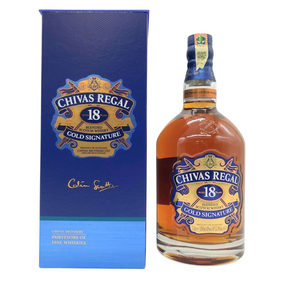 シーバスリーガル 18年 ゴールドシグネチャー 1000ml 40% CHIVAS REGAL