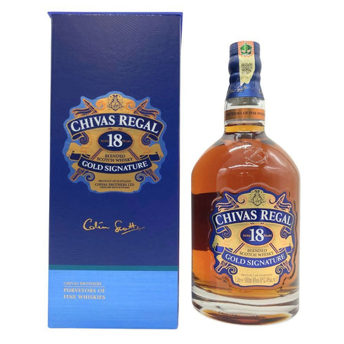 シーバスリーガル 18年 ゴールドシグネチャー 1000ml 40% CHIVAS REGAL GOLD SIGNATURE 【E】