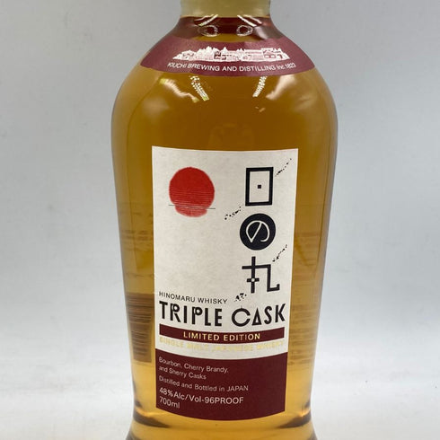 東京都限定◆木内酒造 日の丸 ウイスキー トリプルカスク 700ml 48% HINOMARU 【V4】