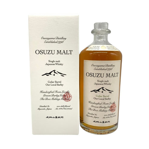東京都限定◆尾鈴山蒸留所 オスズモルト シダーバレル 700ml 46% OSUZU MALT Ceder Barrel 【B4】
