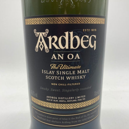 アードベッグ アン オー BBQ スモークパック 700ml 46.6% ARDBEG AN OA Smoker Pac 【R2】