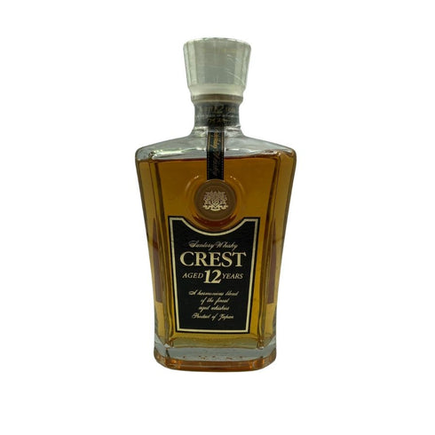 東京都限定◆サントリー クレスト 12年 向獅子マーク 700ml 43% SUNTORY 【H2】